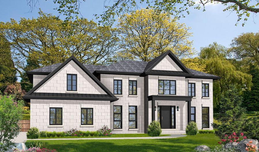 1 Front View Rendering 48