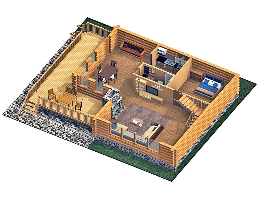 2 3D House Plan min 108 2 3D House Plan min 108