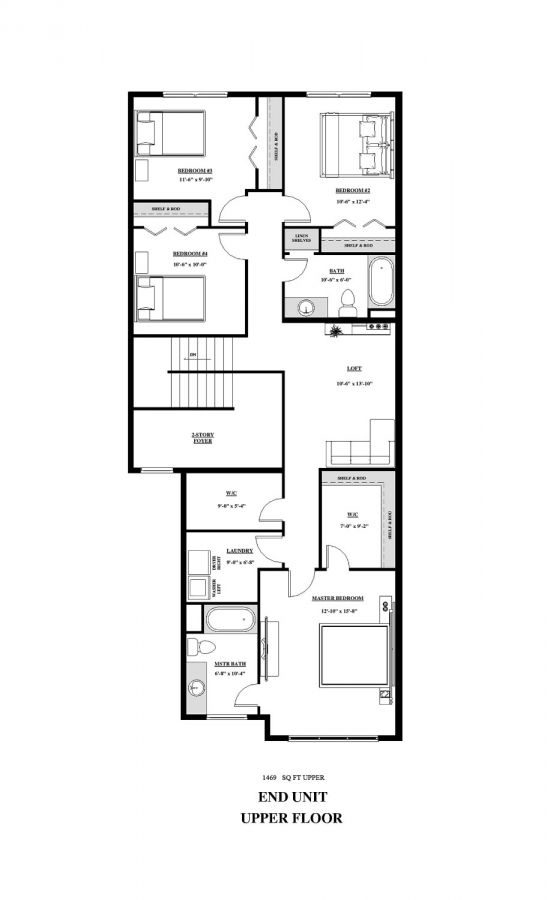 End Unit Upper Floor min End Unit Upper Floor min