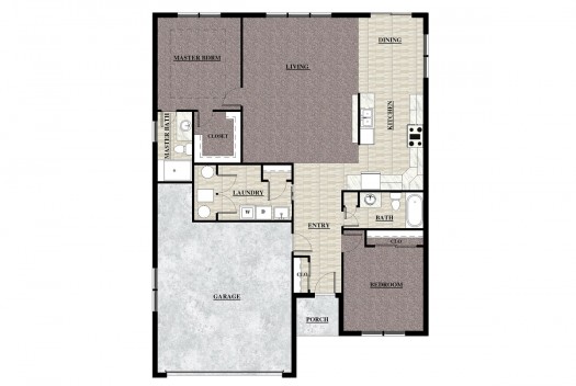 Color Floor Plan