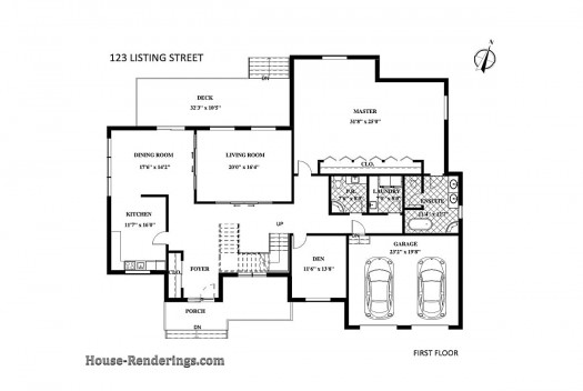 Real Estate Floor Plan